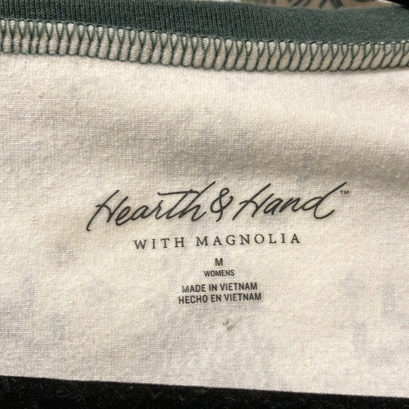 Women’s holiday pjs. Size M Hearthb& Hand. Excellent used  condition. - Picture 7 of 9